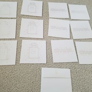 CHANEL Stationary cards and envelopes
